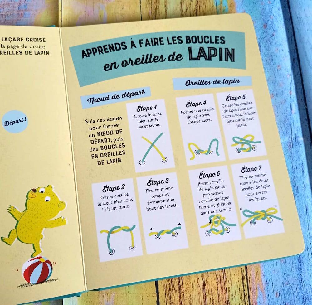 lacet pour enfant