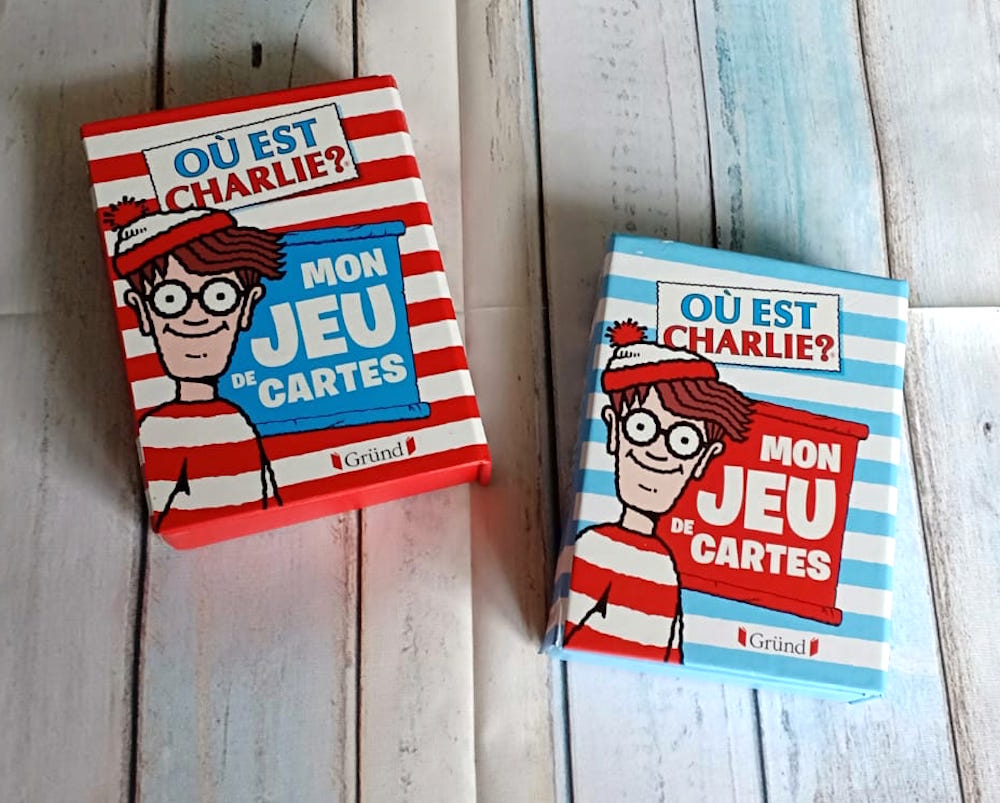 On Se Connait Ou Pas Film Le Jeu Où Est Charlie ? Mon Jeu De Cartes – Liyah.fr – Livre enfant | Manga