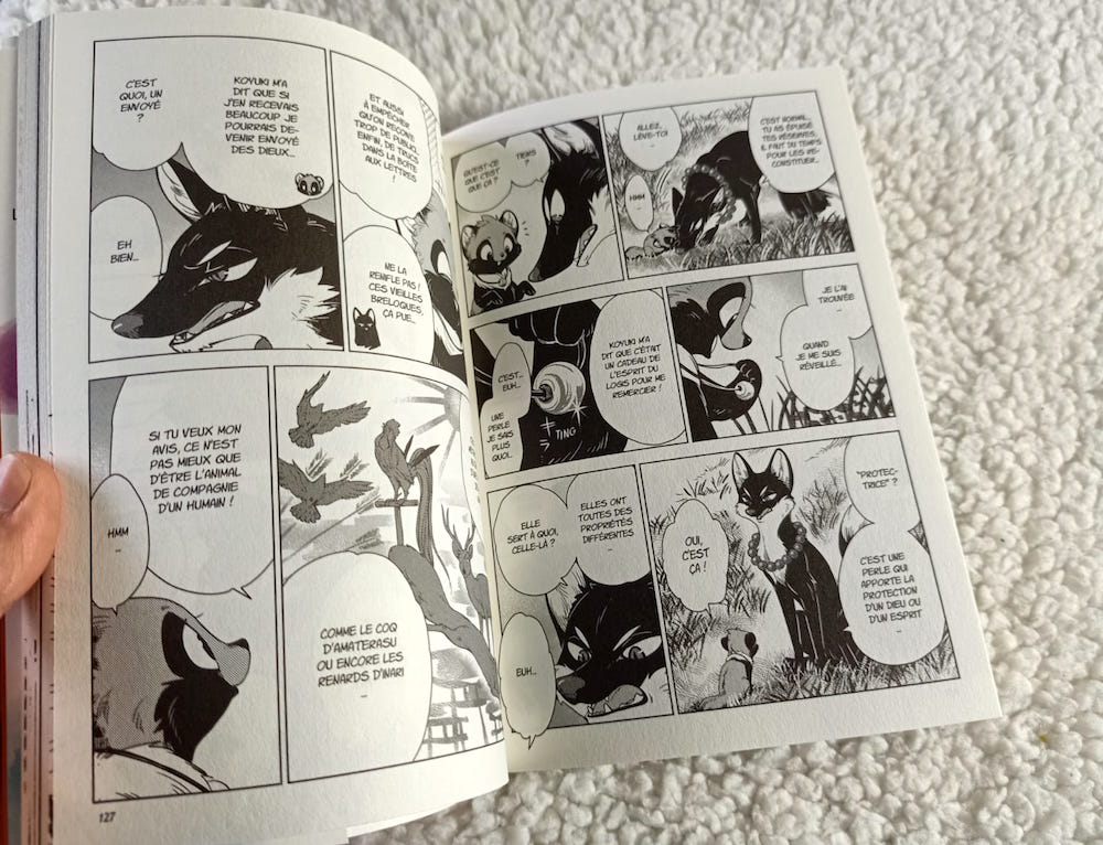 Le Renard Et Le Petit Tanuki Tome 3 Le Renard Et Le Petit Tanuki – Liyah.fr – Livre enfant | Manga Shojo