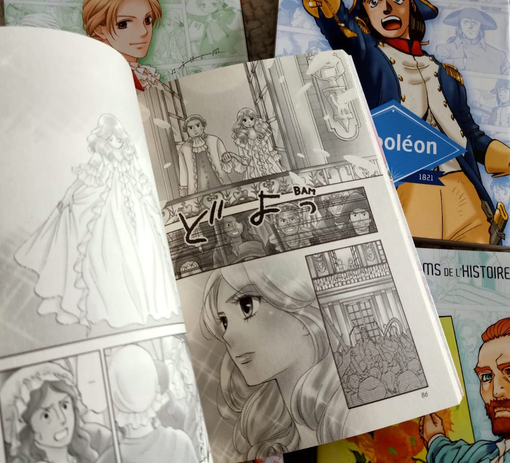 Les Grands Noms De L'histoire En Manga Les Grands Noms De L’histoire En Manga – Liyah.fr – Livre enfant | Manga Shojo | BD | Livre pour